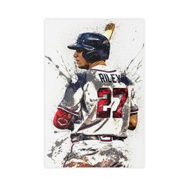 BIVVI Austin Riley Canvas Poster Bedroom Decor Landscape Office Room Decor Gift Unframe: Unframe:12x18inch(30x45cm)