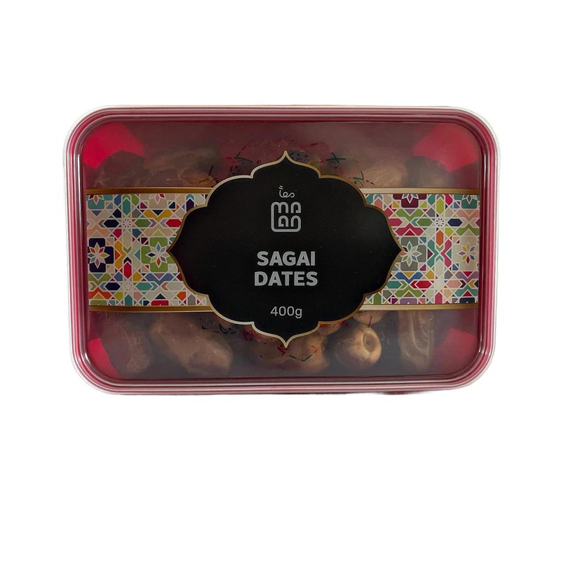 MAAN Sagai Dates 400g Premium Quality Imported from Madina, Saudi