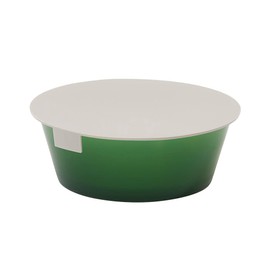 Ash Tag (H Tag) Wrap dish, Green DH-050-GR Storage and Serve as it is on the table; Lid Approx. Φ5.3 x H2.0 inches (135 x 50 mm); Dish: Approx. 5.7 x 0.6 inches (145 x 15 mm) (Wrap)