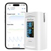 Wellue Bluetooth Pulse Oximeter Fingertip, Blood Oxygen Saturation Monitor with