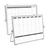 KODAPAGE Planning Boards,White Board Dry Erase Calendar with Stand,Double-Sided Weekly