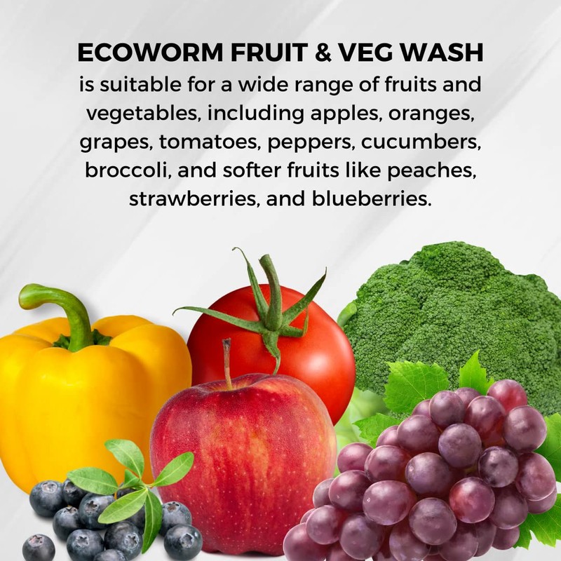 Ecoworm Fruit & Veg Wash I Natural I Vegan I
