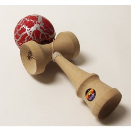 Bahama Kendama Grand (White/Black Crackle)