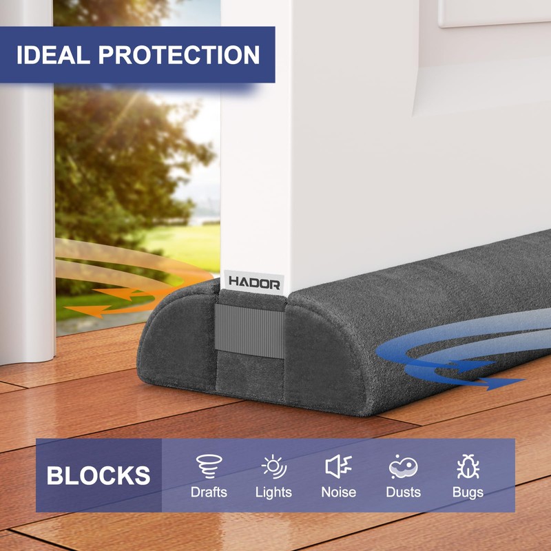 HADOR Door Draft Stopper for Bottom of Door, 36 Inch