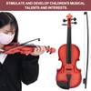 Simulated Kid Acoustic Violin Toy Adjustable String Musical Beginner Develop