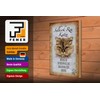 FEMER Wooden Sign Saying 20 x 30 cm Selkirk Rex