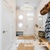 HOXIYA Plug in Ceiling Fan With Light with 19.68ft Long