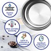 Coffee Filter Stainless Steel 1 Cup for Mokona Coffee Strainer