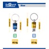 LABEAR- Socket Holder Keychain 3pc - 3/8" Socket Organizer with