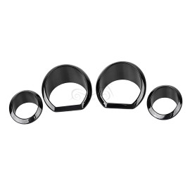 Unbranded Black Gauge Bezel Trim For Harley 14-23 Street Glide Special FLHXS Ultra Limited
