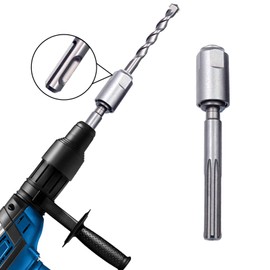 SDS Max to SDS Plus Adapter, 40 Chrome Steel Hammer Drill Adaptor Universal Chuck Drill Converter Shank Quick Tool for Demolition Hammers