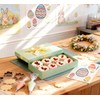 ZADE Mini Easter Cookie Cutters - 17PCS Stainless Steel Easter