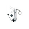 Kisangel 3pcs 6-in-1 Golf Multi Tool Divot Repair Ball Marker
