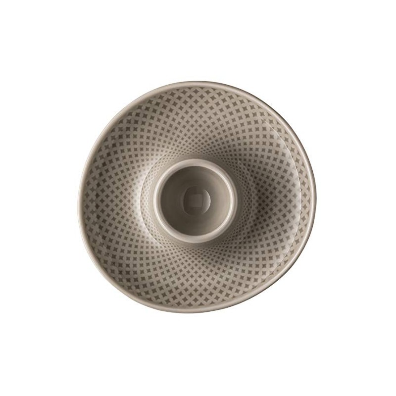 Rosenthal Junto Pearl Grey Egg Cup with Tray