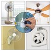 sourcing map Ceiling Fan Capacitor CBB61 4uF 250V AC 2