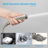 KAIYING Drill-Free High Pressure Handheld Shower Head with ON/OFF Switch,