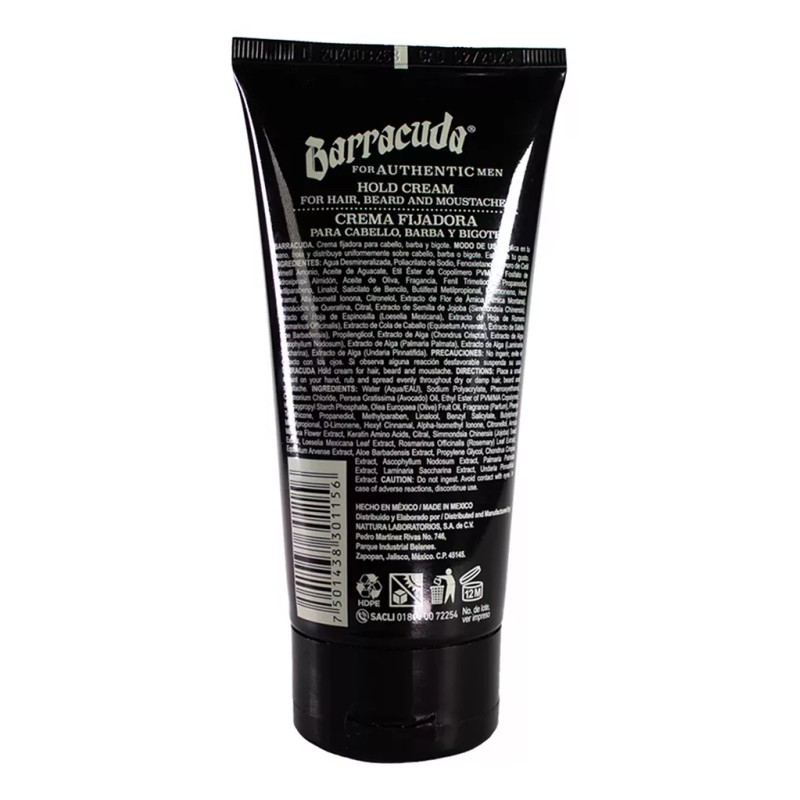 Barracuda Crema Fijadora Hold Cream Original 150ml Barracuda