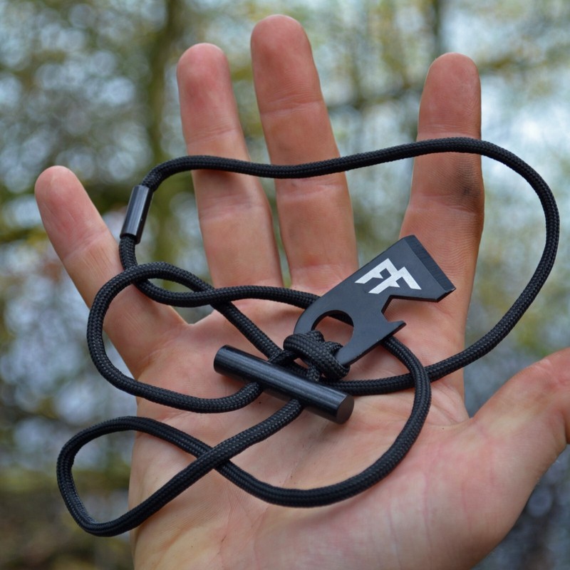 Forest Fundamentals™ Sidekick Fire Starter Necklace™ | Ferro Rod Necklace