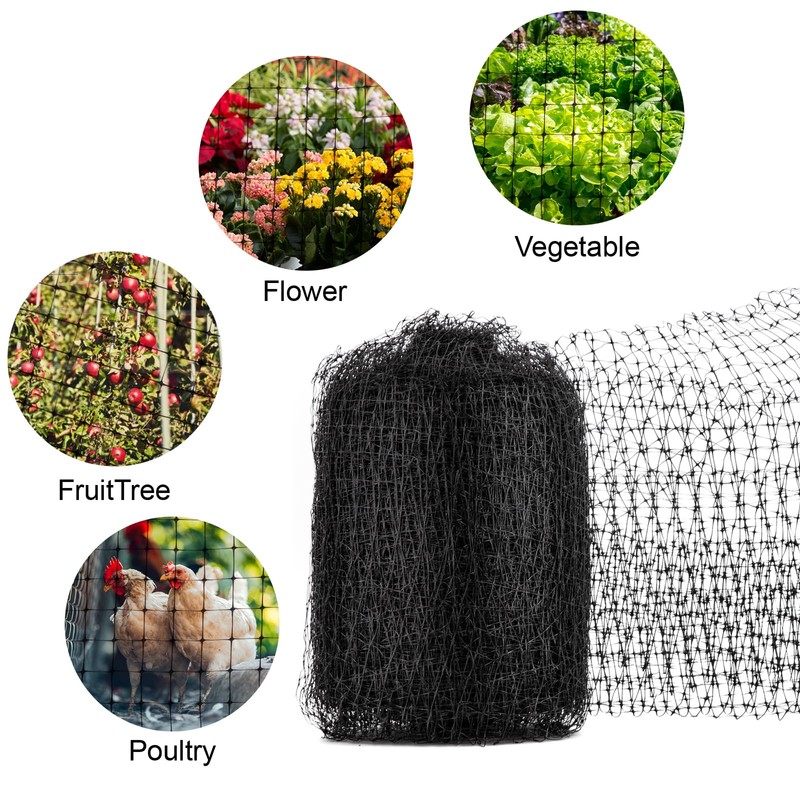 NONMON Bird Netting 5 x 100 ft Heavy Duty Garden