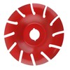 Wood Carving Disc Shaping Wheel 125mm Stainless Steel 12T Accessory