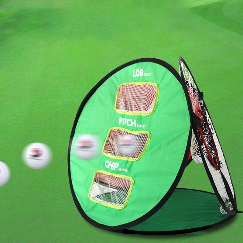 4 Sides Nylon Professional Portable Sports Golf Training Practice Net
