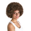 P 'tit clown 64470 Willy – Afro Wig – Brown,