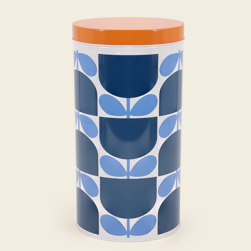Orla Kiely Nesting Cannisters in Block Flower Print - Set