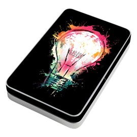 MightySkins Skin Compatible with Lifeprint 3x4.5 Hyperphoto Printer - Idea Splash | Protective, Durable, and Unique Vinyl Decal wrap Cover | Easy to Apply, Remove, and Change Styles | Made in The USA