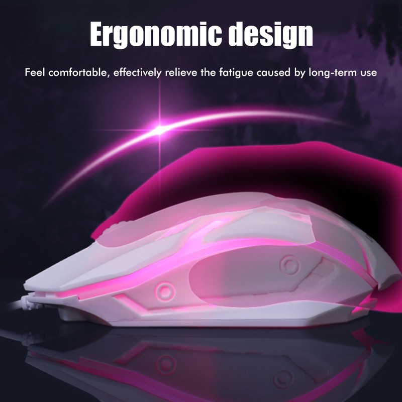 USB Gaming Keyboard and USB Mouse Combo LED Backlit Keyboard