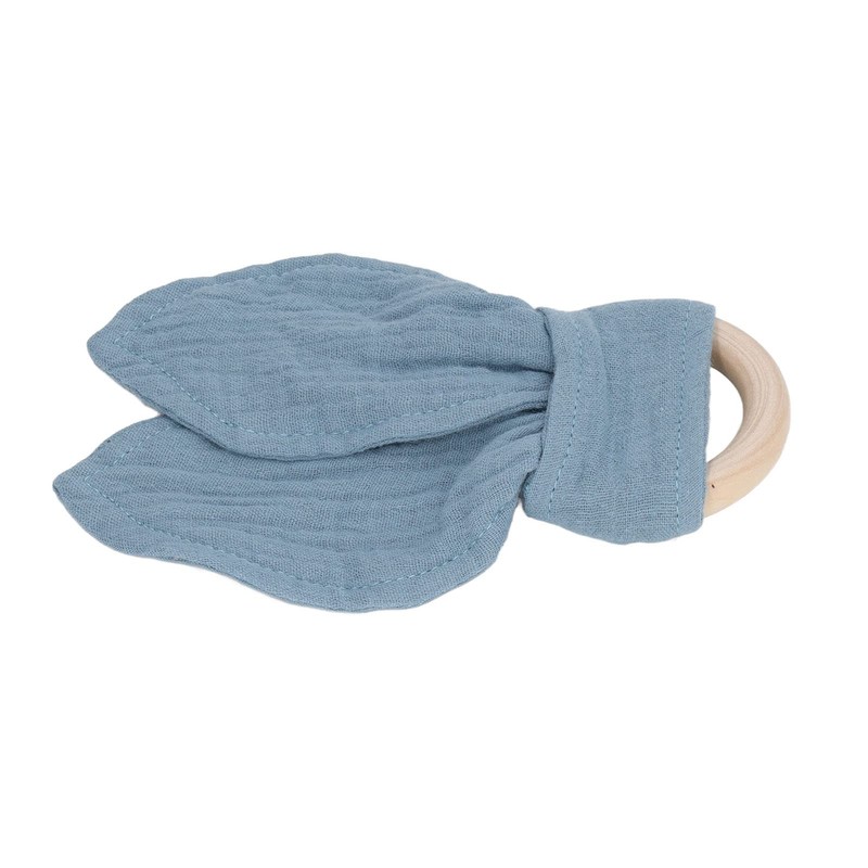 Anillo de DenticióN de Madera para Bebé, Diseño de Orejas