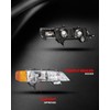 ZonCar Headlight Assembly Compatible with for 1994 1995 1996 1997