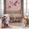 Lambs & Ivy Secret Garden Floral Cotton Baby Fitted Crib