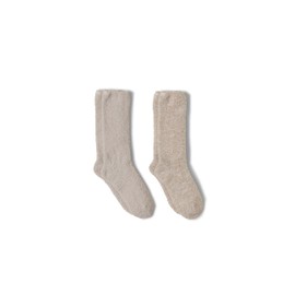 Barefoot Dreams® CozyChic® 2 Pair Sock Set, Stone Multi, One Size