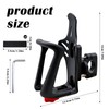 Zatixbu Bike Water Bottle Holder, 360 Degree Flexibly Rotatable Adjustable