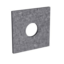 Simpson Strong-Tie LBP 5/8 LBP 2 in. x 2 in. Galvanized Bearing Plate for 5/8-in. Dia. Anchor Bolt (Pack of 50)