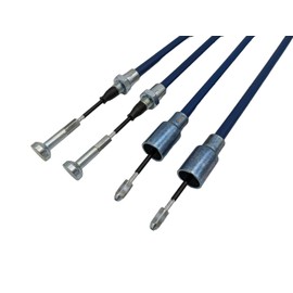 2 x Brake Cable for Knott HL: 630 mm GL: 820 mm Quick Assembly Longlife Bell