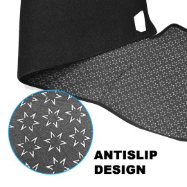 For Kia Seltos 2021-2025 Non-slip Dash Board Cover Mat Dashboard Carpet Black
