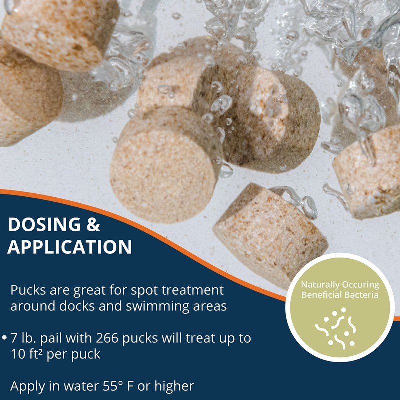 Kasco Macro Zyme Muck Pucks Pond Muck Tablets