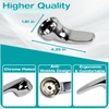 RP48717 Chrome Shower Handle Replacement Accessories Compatible with Delta 13/14