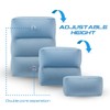 Footrest Footrest Foot Rest Height Cushion Travel Pillow for Train,
