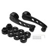 1 Window cranks Set Car Window Handle Aluminum Alloy Window Crank Handle Universal Car Window Handle Replacement Door Accessories- Casement Window Crank Handle Black Window Crank