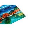 PLAYMATS P055 Earth Board Play Mat Lake 15cm x 15cm