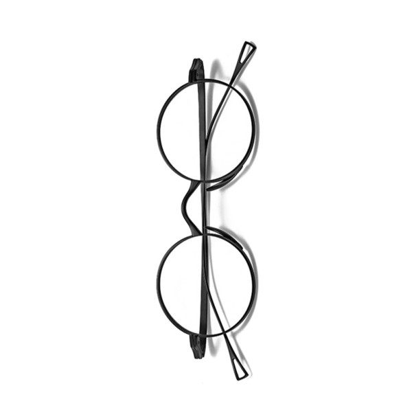 Unbranded Unisex Classic Titanium Retro 45mm Round Eyeglasses Frames Lightweight