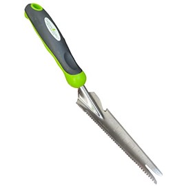 Garden Guru Hand Weeder Trowel with Ergonomic Handle – Stainless Steel Weeding & Digging Knife – Rust Resistant - Perfect for Weeding, Transplanting, Digging, Pruning, Cutting