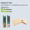 Yaxiny 5 Pack Rectangle Wood 2.0/3.0 USB Flash Drive USB
