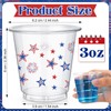 Jingmore 100 Pcs 3 oz 4th of July Shot Cups
