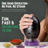 Mamba Whip Electric Spice Grinder - One-Hand Culinary Herb Mill
