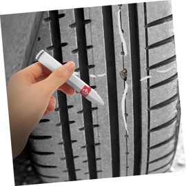 CHILDWEET 2Pcs Tire Marking Pens Permanent Marker for Tires Tire Repair Tire Marker Pens for Clear Tire Marking Auto Accessories for Vehicle Maintenance