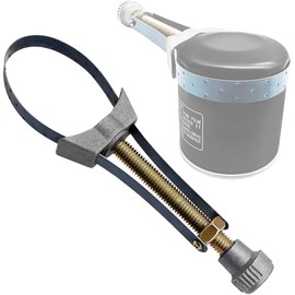 ATEK Oil Filter Removal Wrench – 60-105MM Oil Filter Removal Strap Wrench for Car Truck, Spanner for Grip Unscrew Oil Filters of Cars, Trucks, Motorcycles Oil Changing, Universal Oil Filter Pilers
