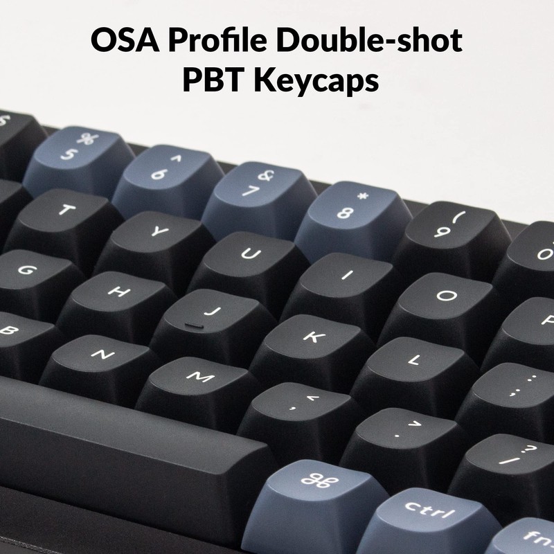 Keychron Q7 Wired Custom Mechanical Keyboard, 70% Layout QMK/VIA Programmable